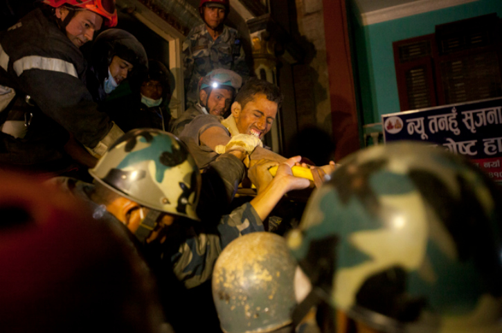 Nepal man rescued after 82 hours under rubble