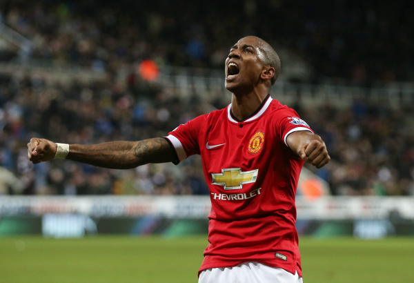 Ashley Young  manchester derby