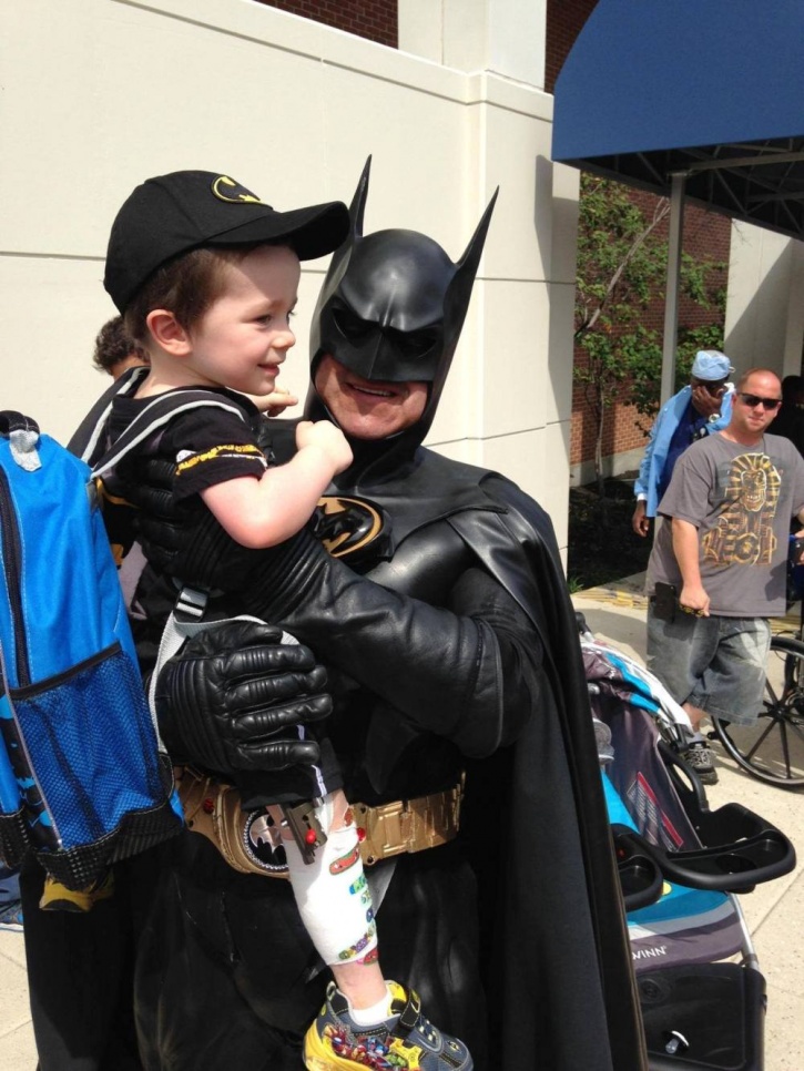 Huntington Batman Comes To The Rescue Of A Child, After Baltimore ...