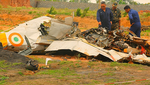 india fighter jet crash india
