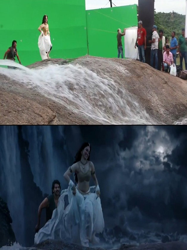 11 Before And After Vfx Shots Reveal The Secrets Of Baahubalis Grand