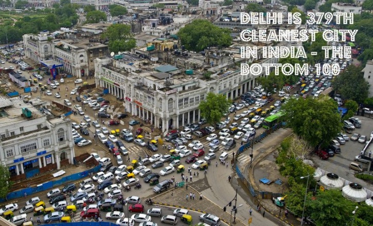 Delhi Dirtiest City In India