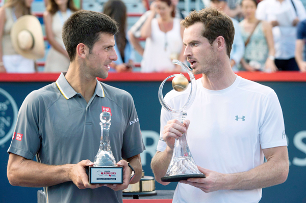 Djokovic and Murray