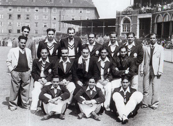 Pre-Independence India cricket team in 1946