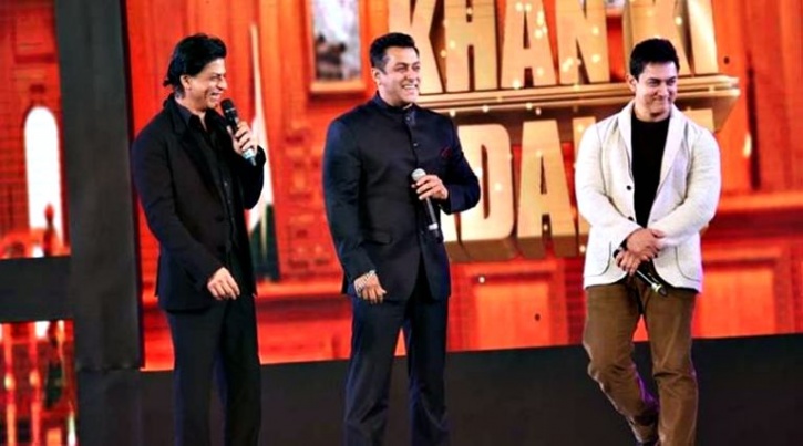 Shahrukh, Salman,Aamir