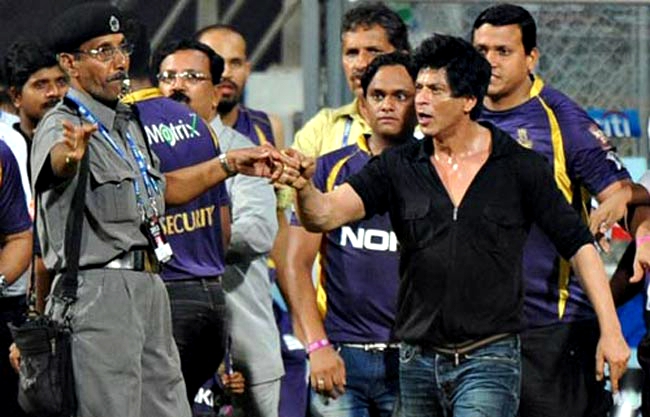 Khan was banned from entering the Wankhede in May 2012 for five years after a scuffle and heated altercation with a security guard 