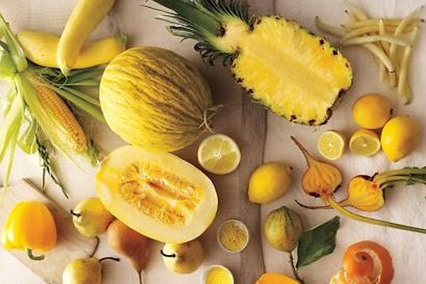 Yellow Coloured Fruits And Vegetables