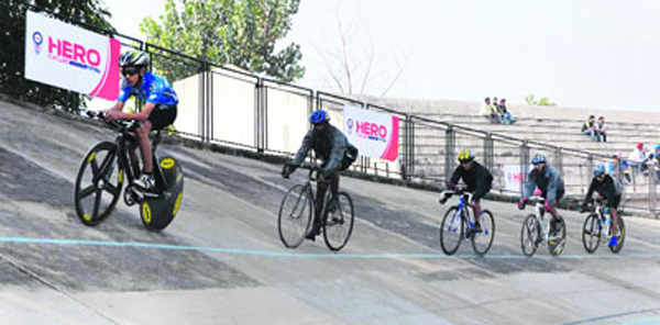 Cycling event in India