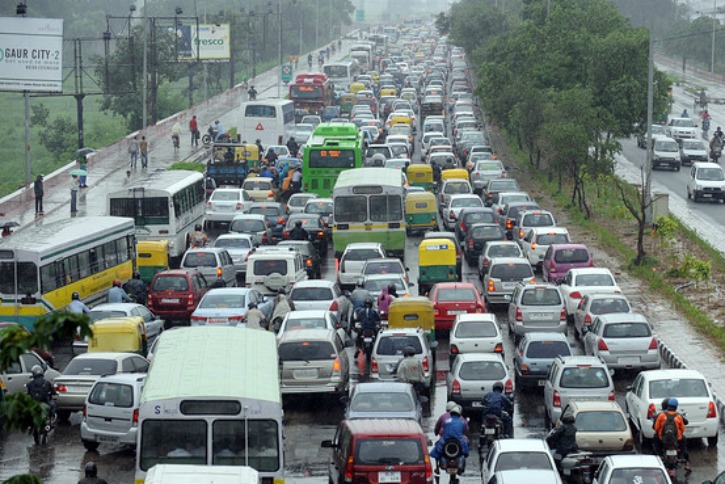 Delhi traffic 