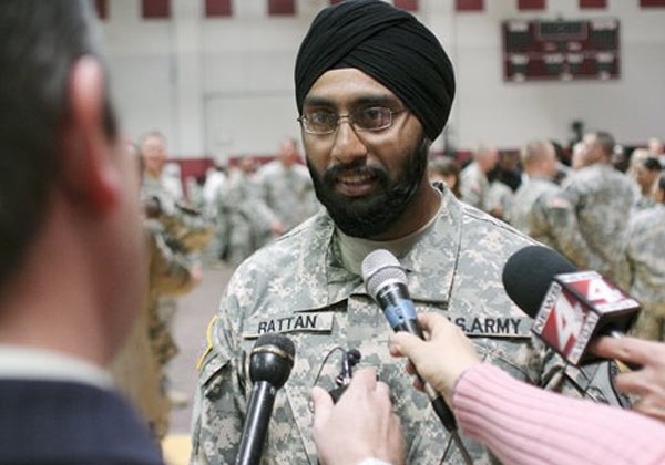 Sikh army US