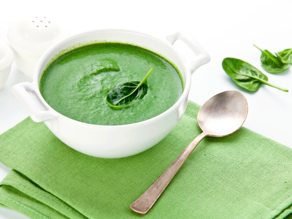 Low Calorie Spinach Soup Recipe