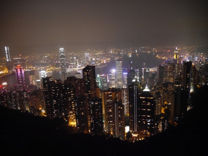 HK skyline