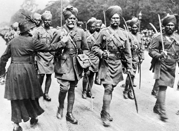 Sikh soldiers Indian Army in France