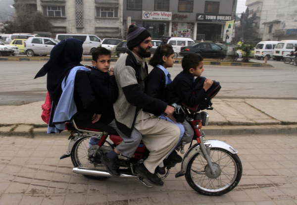 bike peshawar school