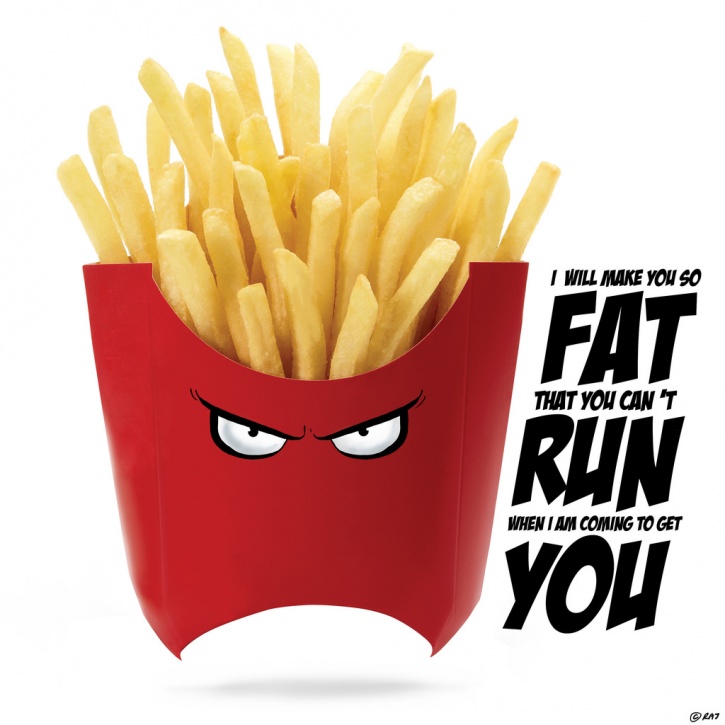 Food Superhero French Fries