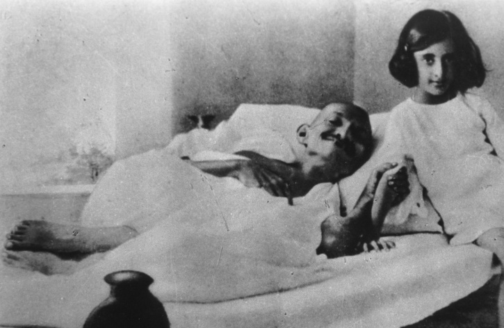 Mahatma Gandhi and Indira Gandhi