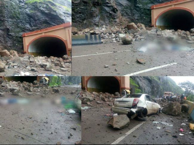Mumbai-Pune Expressway Landslide 