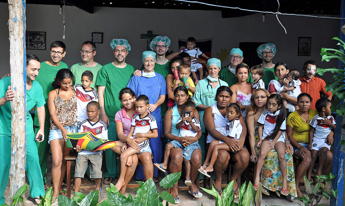 Ozil's charitable trust and Big Shoe have tied up to fund the operation of these 11 children.