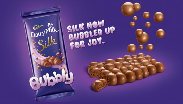 cadbury silk bubbly