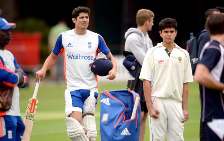 Ashes 2015: Arjun Tendulkar Alastair Cook