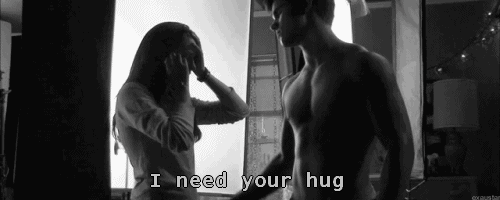 I need your hug gif
