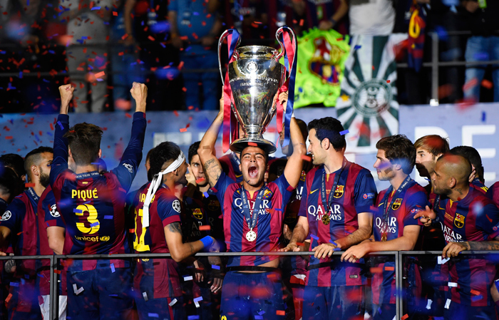 Barcelona, who recently won the treble in Europe, are the fourth most valuable team.
