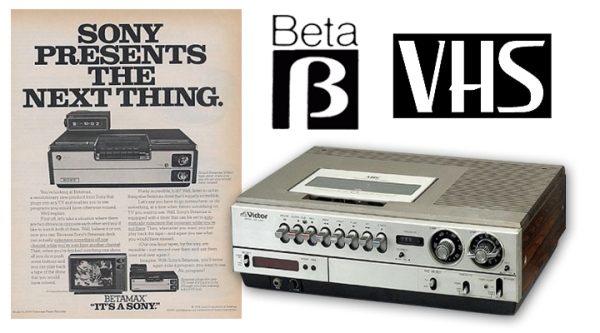Betamax, VHS