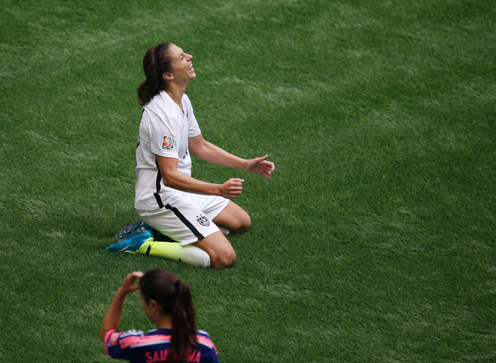 Carli Lloyd is the only player in football history (from either gender) to score the game-winning goal in two separate Olympic gold medal matches. 