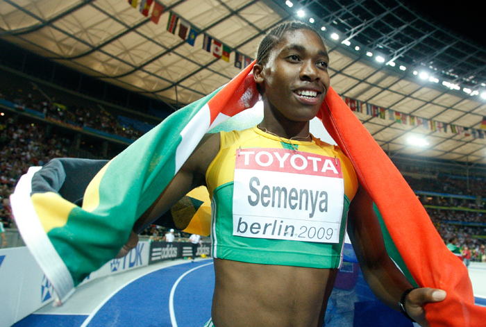 Caster Semenya also failed a gender test but South Africa backed her and her medal was reinstated to her.