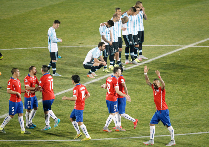 Chile defeated Argentina 4-1 on penalties to win the Copa America trophy.