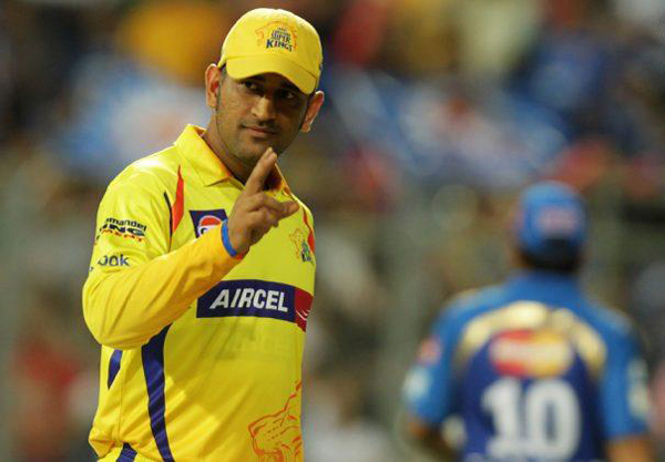Dhoni CSK out