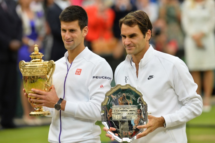 Djokovic Federer 2015 Wimbledon