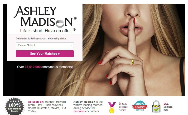 Ashley madison hacked 