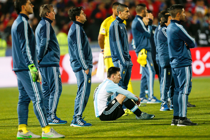 Lionel Messi and Argentina's wait for an international trophy continued