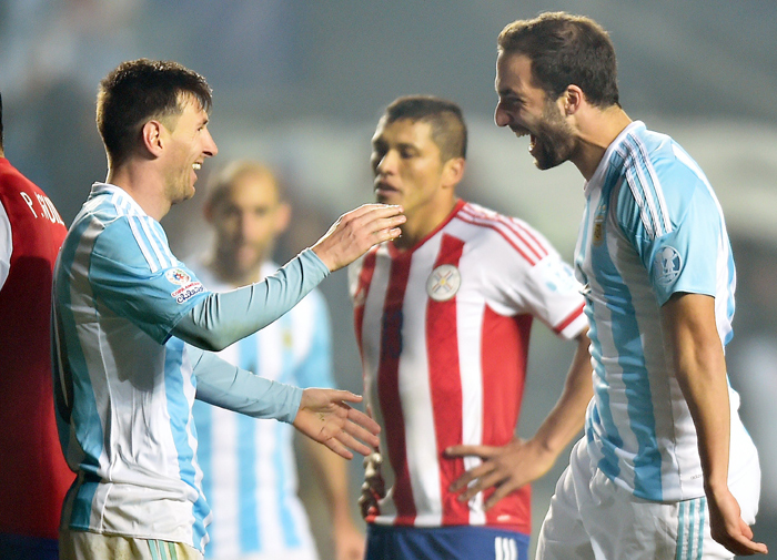 Lionel Messi was the star in Argentina's massive win over Paraguay. 