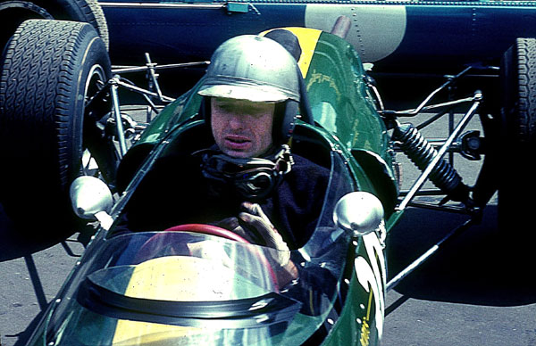 Gerhard Mitter in his Lotus F2