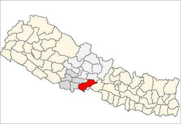 The Nawalparasi district, where the alleged murder took place.