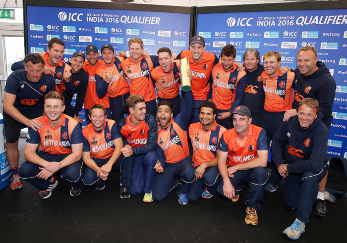 Netherlands and Scotland shared the ICC World Twenty20 qualifier trophy.