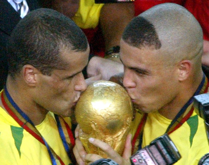 Rivaldo won the World Cup for Brazil in 2002.