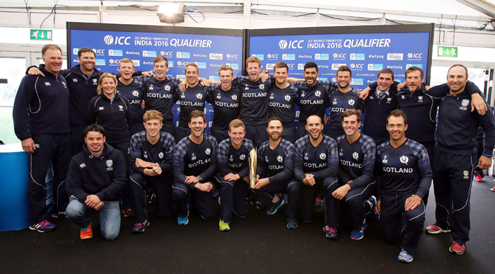 Scotland shared the ICC World Twenty20 qualifier trophy with Netherlands.