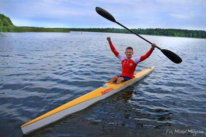 Spickzo is also a Kayaking champion in Poland.