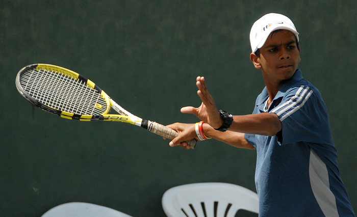 Sumit Nagal started his tennis career at the age of 8.