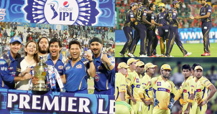 Out of the 10 teams, four teams came from the IPL.