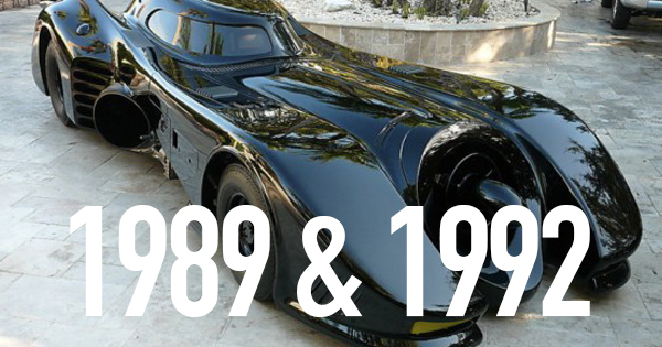 A Superfast Drive Through The History Of Batman's Car, The Batmobile