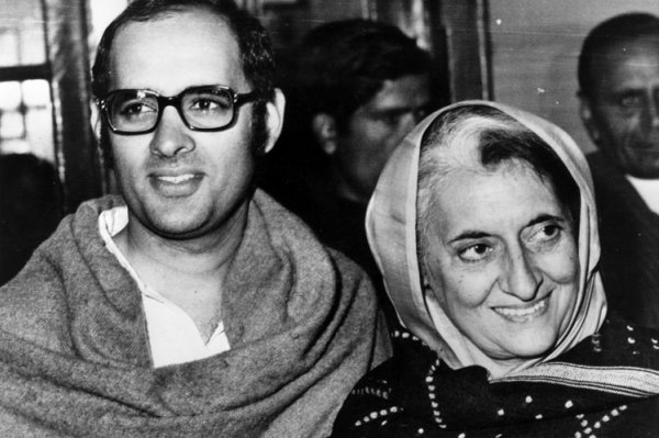 Indira Gandhi and Sanjay Gandhi