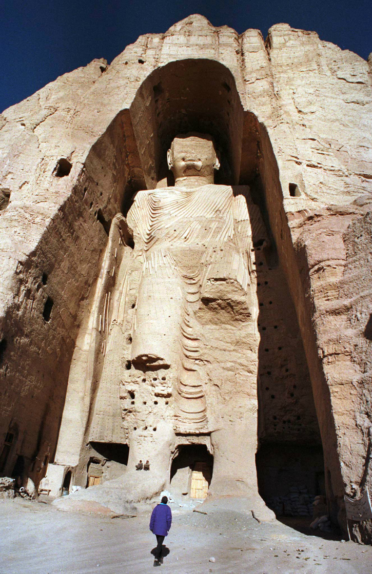 Bamiyan Buddha Statue in 1999