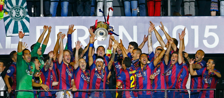 Barcelona Win UCL 2015