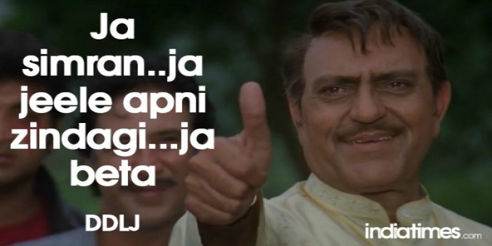 Epic Dialogue By Amrish Puri In DDLJ