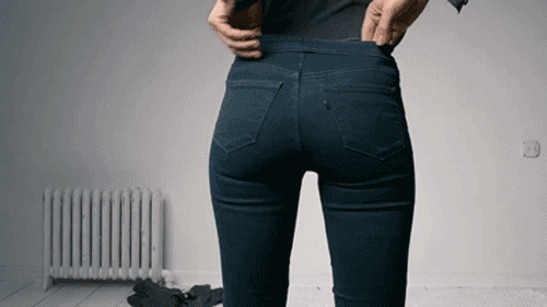 tight jeans ass