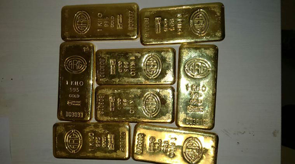 8 kg gold bars